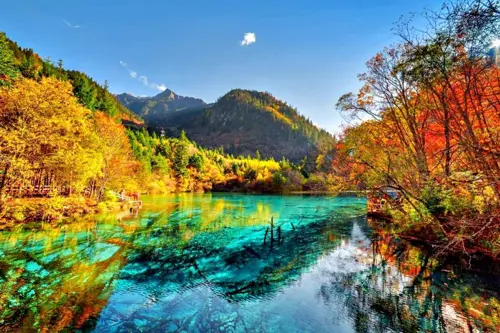 DU LỊCH TRUNG QUỐC: THÀNH ĐÔ – CỬU TRẠI CÂU – HUYỆN MẬU –  TRƯỢT TUYẾT GIA CÔ SƠN 2025 (3U)