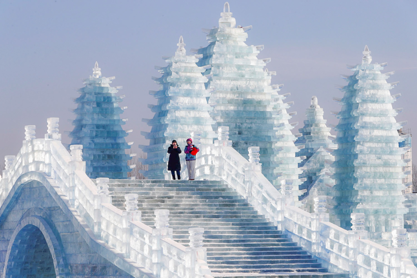 Du lịch Cáp Nhĩ Tân 2025 | Khám phá Harbin Ice World và công trình băng lớn nhất thế giới