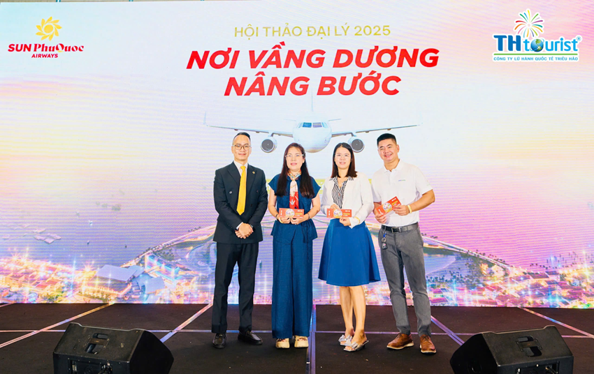 Du Lịch Triều Hảo vinh dự được mời tham dự Hội thảo Đại lý 2025 của Sun PhuQuoc Airways